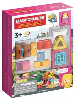 Магнитный конструктор Magformers Maggy's House Set (705009)