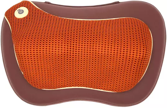 Массажная подушка GESS uTenon с акупунктурной накидкой (Brown)