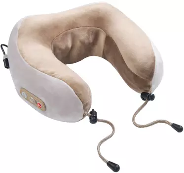 Массажная подушка Yamaguchi Travel (White/Brown)
