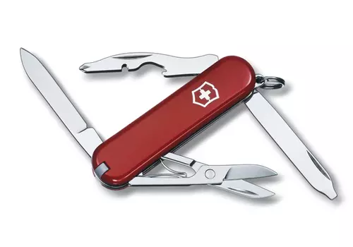 Многофункциональный нож-брелок Victorinox Classic Rambler 0.6363 (Red)