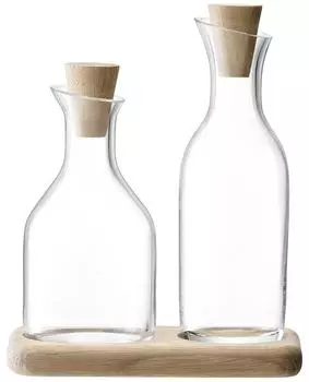 Набор графинов для масла и уксуса на подставке LSA International Serve