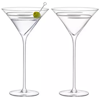 Набор из 2 бокалов для коктейлей LSA International Signature Verso 275 мл