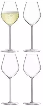 Набор из 4 бокалов для шампанского LSA International Borough 285 мл