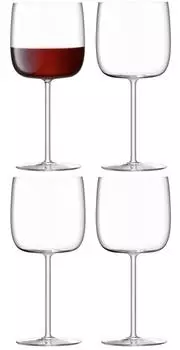 Набор из 4 бокалов для вина LSA International Borough 450 мл