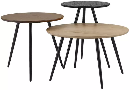 Набор кофейных столиков Berg Sodano, 3 шт.