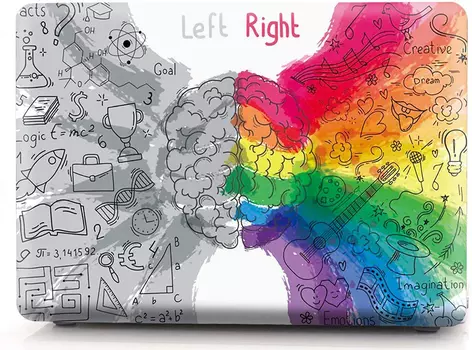 Накладка i-Blason Cover для MacBook Pro 15 A1707 (Rainbow Brain)