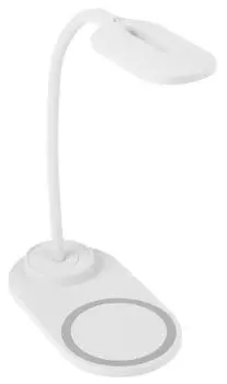 Настольная лампа Rombica LED Bench (DL-H009) с беспроводной зарядкой (White)