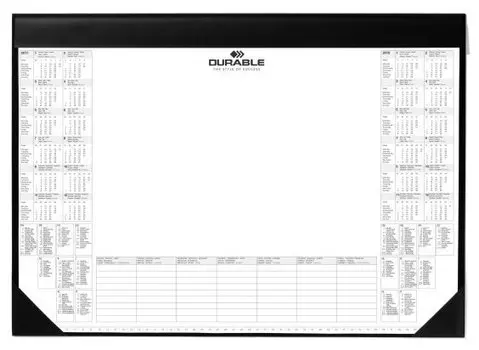 Настольное покрытие Durable 7291-01 59х42см (Black)