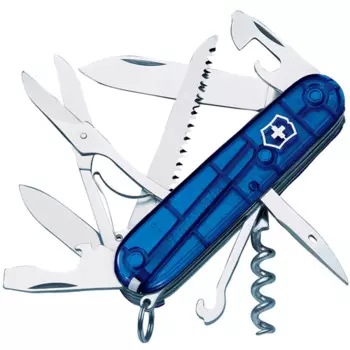 Нож перочинный Victorinox Huntsman Sapphire 1.3713.T2 (Clear Blue)