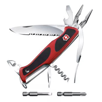 Нож перочинный Victorinox RangerGrip 174 Handyman 0.9728.WC (Red/Black)