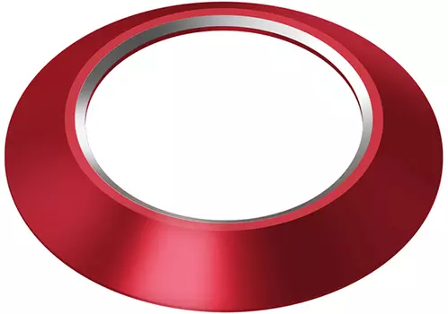 Ободок на камеру Baseus Metal Camera Ring (ACAPIPH7-RI09) для iPhone 7 (Red)