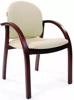 Офисное кресло Chairman 659 (Biege/Dark walnut)