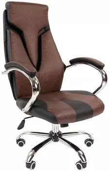 Офисное кресло Chairman 901 (Black/Brown)