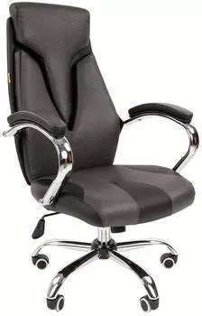 Офисное кресло Chairman 901 (Black/Grey)