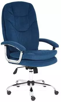 Офисное кресло Tetchair Softy Lux (Blue Flock)