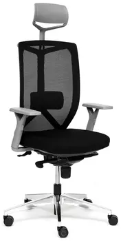 Офисное кресло Tetchair Volo Gray Alu 13329 (Black)