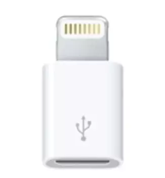 Переходник Apple Lightning to MicroUSB Adapter MD820ZM/A (White)