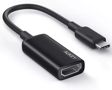 Переходник Aukey CB-A29 USB-C to HDMI-F 2.0 (Black)