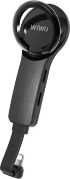 Переходник Wiwu LT04 Lightning/2xLightning (Grey)