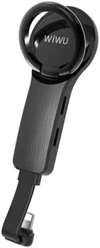 Переходник Wiwu LT05 Lightning/3.5mm (Grey)