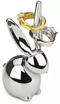 Подставка для колец Zoola Кролик хром