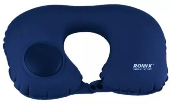 Подушка Romix RH34 для шеи (Blue)