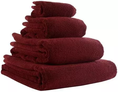 Полотенце банное бордового цвета Tkano Essential, 90х150 см
