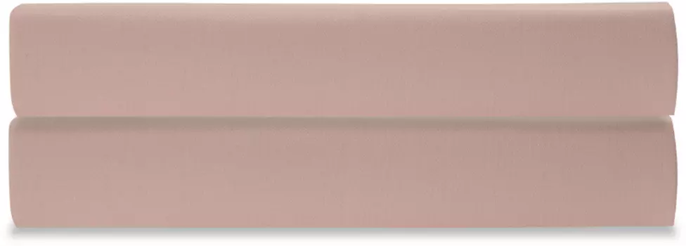 Простыня на резинке из сатина цвета пыльной розы из коллекции Tkano Essential, 180х200х28 см