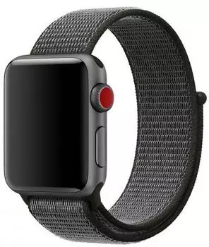 Ремешок COTEetCI W17 Magic Tape (WH5225-FH) для Apple Watch Series SE/6/2/3/4 38/40mm (Grey)