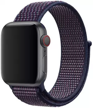 Ремешок COTEetCI W17 Magic Tape (WH5226-DL) для Apple Watch series 2/3/4 42/44mm (Indigo)
