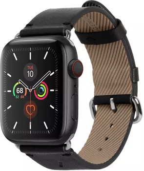 Ремешок Native Union Classic Strap (STRAP-AW-L-BLK) для Apple Watch 42/44 mm (Black)