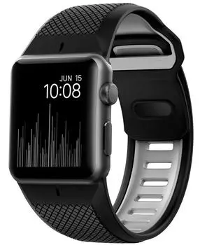 Ремешок Nomad Sport Strap (NM1A4B0100) для Apple Watch Series SE/6/2/3/4 42/44 mm (Black/Grey)