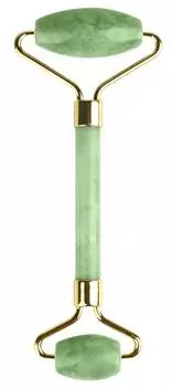 Роликовый массажер для лица двусторонний Gezatone AMG330 из натурального нефрита (Green)