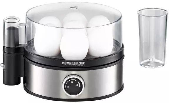Rommelsbacher ER 400 - яйцеварка (Steel/Black)
