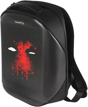 Рюкзак с экраном Smartix LED 4S Plus (SM0010041011) PowerBank 10000 mAh (Black)