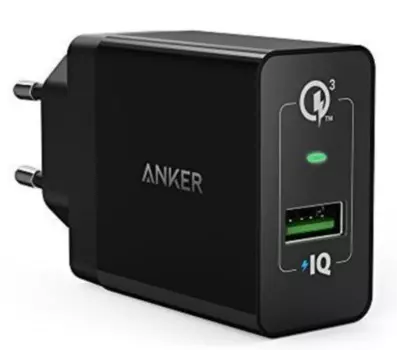 Сетевое зарядное устройство Anker PowerPort+ QC 3.0 A2013L11 (Black)