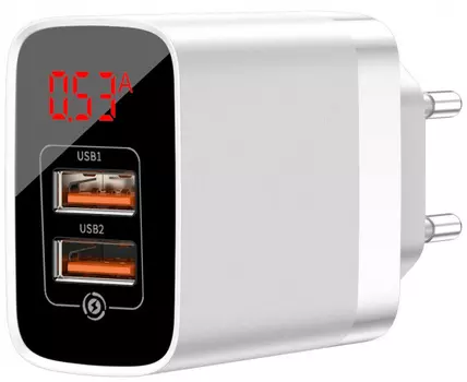 Сетевое зарядное устройство Baseus Mirror Lake CCJMHA-A02 (White)