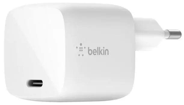 Сетевое зарядное устройство Belkin 30Вт USB-C PD WCH001vfWH (White)