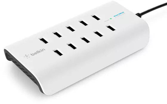 Сетевое зарядное устройство Belkin RockStar B2B139vf (White)