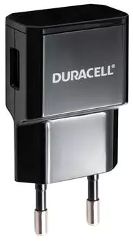 Сетевое зарядное устройство Duracell (DRACUSB1-RU) Black