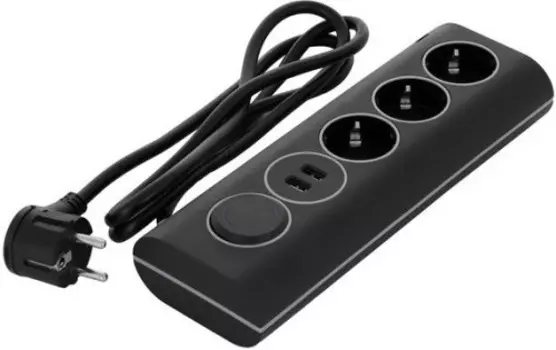 Сетевой фильтр Rombica NEO WC3U (Black)