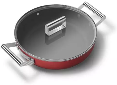 Сковорода Smeg CKFD2811RDM (Red)