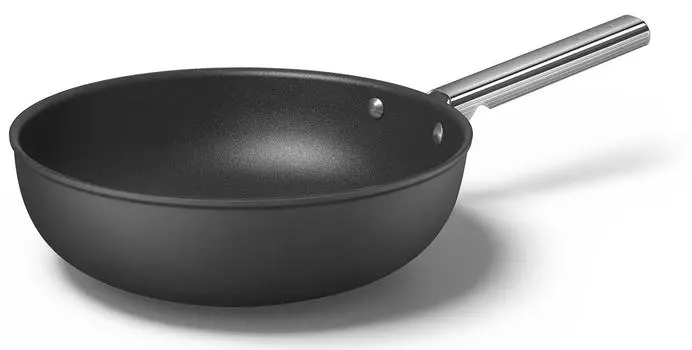 Сковорода Wok Smeg CKFW3001BLM (Black)