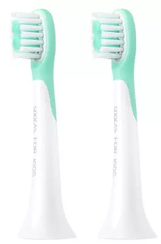 Сменные насадки Xiaomi для зубной щетки Soocas Сhildrens C1 (Green)