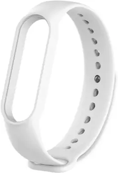 Сменный ремешок Xiaomi Silicon Strap для Mi Band 5 (White)