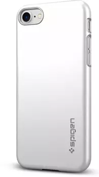 Spigen Thin Fit (042CS20733) - накладка для iPhone 7/SE (2020) (Satin Silver)