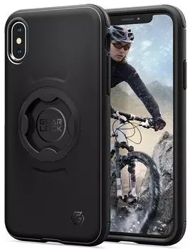 Спортивный чехол Spigen Gearlock Mount (057CS25058) для iPhone Xs/X (Black)