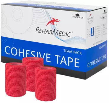 Спортивный тейп RehabMedic Cohesive Tape 7.5x4.6 RMV0213RD (Red)