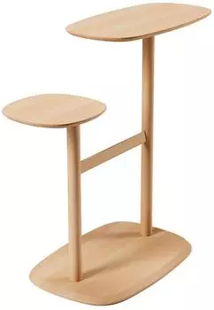 Столик приставной Umbra Swivo натуральное дерево