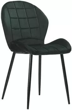 Стул Presley, велюр, тёмно-зеленый